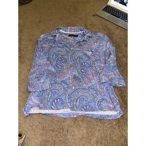 Ralph Lauren paisley sleep top